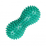 Jogos įranga Žemės rie&scaron;utų formos masažas jogos kūno rengybos kamuolys PVC stresą mažinantis kūno rankų ir pėdų masažuoklis one size