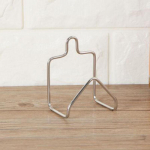 Laikiklis 1vnt virtuvės kempinės laikiklis ne&scaron;iojamas kanalizacijos stovas virtuvės vonios indų kanalas sidabras