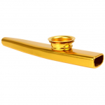 C Tone Metal Kazoo su fleita diafragma muzikos instrumentu auksas