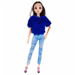 Lėlės megztinis drabužiai 30 cm miela suknelė mados lėlės aksesuarai žaislai naujausi rankų darbo gimtadienio animaciniai dovanos vakarėlis princesė 1