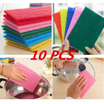 Nauji 10 vienetų &scaron;veitimo pagalvėlės Valymo &scaron;luostės indų rank&scaron;luostis Spalvingas namų &scaron;veitiklis