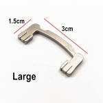 Dantų dantų poliravimo juostelių laikiklis, metalinis, skirtas mažos karūnamosios dervos poliravimo juostoms balinančioms odontologijos priemonėms, autoklavuojamas 1 piece Large