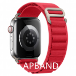 Apyrankė su kilpa Apple laikrodžio apyrankei 49mm 45mm 41mm 44mm 40mm Nailono laikrodžio apyrankės diržas iwatch series 3 5 SE 6 7 8 Ultra 42mm 44mm 45mm 49mm