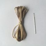 5 PCS/Lot DIY Hand stitch the needle and thread for steering wheel smėlis