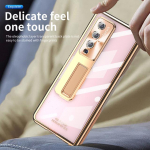 Prabangus grūdinto stiklo apsauginis dėklas, skirtas &bdquo;Samsung Galaxy Z Fold 4 5g Fold4 Fold3 Fold 3&ldquo; smūgiams atspariems stovo dėkliams