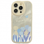 Miela tulpė, gražių gėlių veidrodis, atsparus smūgiams telefono dėklas, skirtas iPhone 14 Pro Max 13 11 12 14 Plus Xs X Xr mink&scaron;tas galinis dangtelis For iPhone X or XS