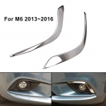 Skirta Mazda Atenza M6 2013-2016 Priedai 2x priekinių rūko žibintų apdailos dangtelio dangtelio dėklas Antakių apdaila