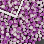 10 mm 50 vnt akrilo &bdquo;Bayberry&ldquo; gradiento spalvos apvalūs karoliukai, skirti &bdquo;pasidaryk pats&ldquo; papuo&scaron;alams gaminti