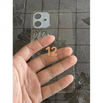 FoxFix skaidrus stiklas, skirtas iPhone 11 12 13 14 Pro Max mini 14 Plus galinės baterijos galinis stiklo skydelis
