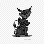 &bdquo;Black Cat Alice Madness&ldquo; grąžina &bdquo;Cheshire Cat Alices&ldquo; reklamą ant &scaron;ilumos perdavimo spausdinimo vinilo pleistrai Lipdukas drabužiams &bdquo;pasidaryk pats&ldquo; aplikacijos, plaunamos pleistrai