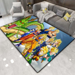 3D spausdinimas Svetainės kvadratinis japoni&scaron;kas animacinis filmas DragonBall kilimas žaidimas vonios kambarys virtuvės durų kilimėlis daugiafunkcis neslystantis kilimas. 40 cm x 60 cm