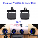 Prietaisų skydelio oro kondicionieriaus ventiliacijos grotelių dangtelio skydelis Porsche Boxster Cayman 987 2006 2007 2008 2009 1 Pair Silder Clips