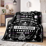 Ouija lentos raganavimo antklodė su rankomis &Scaron;ėtono okultizmo flanelinė antklodė Saulės mėnulio reikmenys altoriaus gotikos antklodės dekoro dovana 180cmx230cm