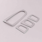 For Merc edes Benz New C Class W205 GLC Car-styling cover trim window lift button switch sequin stainless steel interior