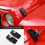 Metalinis skląsčio užrakto gaubtas su užraktu Jeep Wrangler JK JL JT automobilių priedams