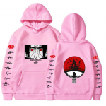 Itachi Hoodie Anime Megztinis Uzumaki Akatsuki Sakura Kakashi Sasuke Hinata Hyuga Harajuku Megztiniai Vyri&scaron;ki Moteri&scaron;ki Drabužiai XXXXL rožinė