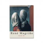 Rene Magritte sienų meno tapyba, drobės tapybos entuziastai, tapyba &Scaron;iaurės &scaron;alių plakatais, namų dekoracija, tapyba sienomis 21cm&times;30cm NoFrame