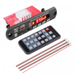 2*60W skaitmeninis stiprintuvas Bluetooth 5.0 MP3 WMA WAV dekoderio plok&scaron;tė DC 8-24V automobilinis MP3 muzikos grotuvas Garsiakalbis Automobilinis FM radijas USB TF įra&scaron;ymo modulis