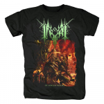 Harajuku Fashion Inferi American Melodic Death Metal Band Crewneck medvilniniai mar&scaron;kinėliai unisex vasariniai trumpomis rankovėmis Streetwear mar&scaron;kinėliai Unisex mar&scaron;kinėliai L