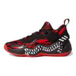 Marvel x adidas D.O.N. 3 leidimas J Venom Carnage - Juodi Ry&scaron;kiai raudoni Vaikų Sportbačiai Pagrindinė juoda Avalynė Balta GZ5494 36⅔