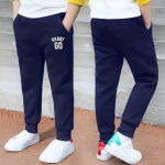 Vaiki&scaron;kos berniukų kelnės rudens vidurinės ir didelės vaiki&scaron;kos sportinės kelnės Laisvalaikės sportinės kelnės Vasarinės kelnės vaiki&scaron;kos kelnės 150