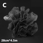 &bdquo;Pasidaryk pats&ldquo; gėlių ry&scaron;ulio pakavimo medžiagos Pnompenio plisuoti siūlai tinklinis gėlių vyniojamasis popierius Gėlių menas tinklinis verpalas, gėlių parduotuvės reikmenys