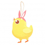 Žavingas Velykų pakabukas animacinio filmo formos medinis dekoratyvinis sekso drabužis suaugusiems F