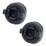 2X MT pavarų perjungimo kabelio jungties galo gaubto įvorės spaustuko perjungiklio kabelio mazgo jungties atsarginės dalys, skirtos Citroen C2 C3 C4 C5 2pcs