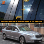 Skirtas Skoda Superb B6 (3T) 2009&ndash;2015 m. automobilio statramsčio stulpai, durų langų apdaila, dangtelio skydelio lipdukai, stiliaus priedai, i&scaron;orinės dalys