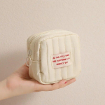 Maži ausinių lūpų dažai laikymo organizatorius mai&scaron;elis Moteri&scaron;kas mažas makiažo kosmetikos krep&scaron;ys monetų piniginė Piniginė smėlis