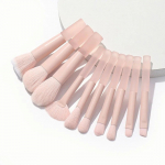 10 vnt Pink Soft Fluffy Makeup Brush Set Cosmetics Foundation Blush Powder Brush Eyeshadow Brush Makeup Tool 10pcs