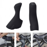 Dviračio stabdžių svirčių gaubtai Silikoninės plento dviračio vairo rankenos Apsauginės movos, 1 pora