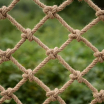 Saugus kanapinių virvių tinklas, Vaikų laipiojimas, Balkono laiptų tvora vaikams lauke Rope Thick 10mm