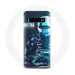 Coque pour Samsung Galaxy S10 plus Formule 1 Valtteri Bottas Pilote de F1 Noir