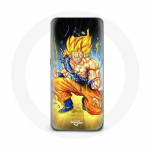 Coque pour Samsung Galaxy A3 2017 Son goku dragon ball corps enerv&eacute;