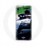 Coque pour Samsung Galaxy A10 Formule 1 Pierre Gasly Pilote F1 Blanc balta