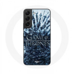 Coque pour Samsung Galaxy S22 Game of Thrones saison 8 Episode 1 Le Tr&ocirc;ne de Fer Personnages logo Gr