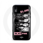 Coque pour Iphone XS Blackpink Square One Album Affiche Chanson BOOMBAYAH