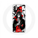 Coque pour Xiaomi Redmi Note 10T 5G Itachi Uchiwa Naruto Anime Teaser
