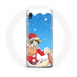 Coque pour Samsung Galaxy A10 Anime One Piece Luffy Le jour de No&euml;l 2023