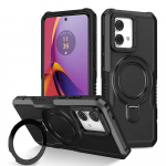 KEYSION Atsparus smūgiams &scaron;arvų dėklas, skirtas Motorola MOTO G84 5G G54 G14 G22 mink&scaron;tas silikonas + kompiuterio žiedinis stovas telefono dangtelis, skirtas MOTO E32 E13 E14 for MOTO G14
