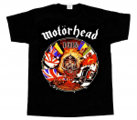 &bdquo;Mot&ouml;rhead Mot&ouml;rhead 1916 Kilmister&ldquo; trumpi ilgomis rankovėmis juodi unisex mar&scaron;kinėliai S
