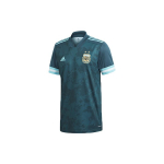 Adidas Argentinos i&scaron;vykos greitai džiūstanti futbolo maikutė su V formos i&scaron;kirpte - Gerbėjų leidimas Vyri&scaron;ki vir&scaron;utiniai drabužiai Mėlyna žalia GE5473 L