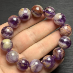BLINGBAY Moteri&scaron;ka apyrankė su karoliukais Retro aksesuarai Violetinė kri&scaron;tolo apyrankė Saldus stilius mergaičių aksesuarai &Scaron;iuolaikiniai papuo&scaron;alai Dovanos 12mm violetinė