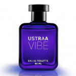 Ustraa Vibe EDT Kvepalai Vyrams - 50ml - Vyri&scaron;kas Kvapas | Intensyvus Medienos, Citrusinis, Saldus Kvapas | Tinka Visoms Progoms | Kasdieniam Naudojimui 50 ml