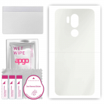 apgo MATTE Protective Skin Sticker for the back compatible with LG G7 ThinQ, Wrap Film, Hydrogel Film, Flexible, Soft TPU with positioning layer easy