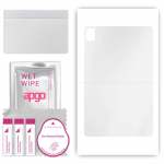 apgo Ultra Clear Protective Skin Sticker for the back compatible with Blackview Tab 16, Wrap Film, Hydrogel Film, Flexible, Soft TPU with positioning