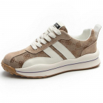 Pavasariniai tėčio batai rožinės spalvos blokiniai Forrest Gump batai Universalūs laisvalaikio didelio dydžio moteri&scaron;ki batai