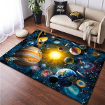 Saulės sistemos spausdinto ploto didelis kilimėlis, kilimas svetainės miegamojo sofos dekoravimui, neslidūs grindų kilimėliai Dropshipping Alfombras 160x200cm(62x78 in)