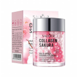 60g Sakura Kolageno Daugiafunkcis Maitinamasis Paakių Kremas Giliai Drėkinantis ir Mažinantis Smulkias Linijas bei Tamsius Ratus Paakiuose